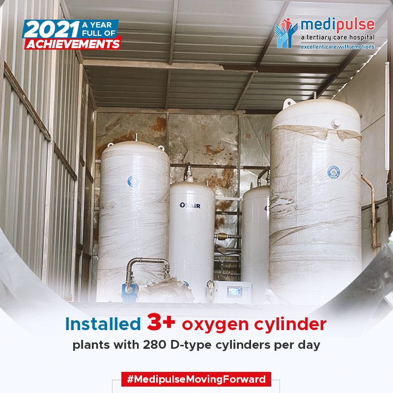 MedipulseIndia's tweet photo. #Oxygen is an essential medicine used to care for patients at all levels of the #Healthcare system, including in #Surgery, trauma, #HeartFailure, asthma, pneumonia. Installed 3+ oxygen #CylinderPlants with 340 D-type cylinders per day.
#MedipulseHospital #MedipulseMovingForward https://t.co/yNMMqlUHnL