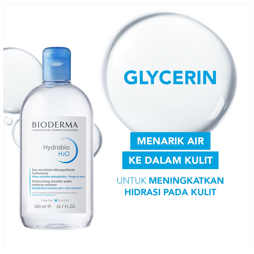 Bioderma_ID's tweet photo. #Glycerin: active ingredient yg dpt bantu menjaga & meningkatkan kadar kelembaban kulit. #Hydrabio H2O #MicellarWater dpt mengunci kelembaban yg sangat penting bagi kulit, membantu kulit terasa lebih halus, lembut & kenyal setelah dibersihkan👸
#BiodermaIndonesia #CleanseAndCare https://t.co/n3jZI2SSGv
