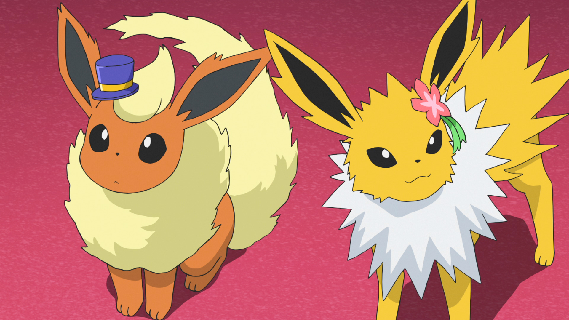 ポケモン公式ツイッター 今日のアニポケ ポケモンサーカスにきたサトシたちは ほのおタイプを愛するホノカと でんきタイプを愛するビリーに出会う 2人は自分のイーブイをそれぞれブースターとサンダースに進化させようとするが しんかのいしが