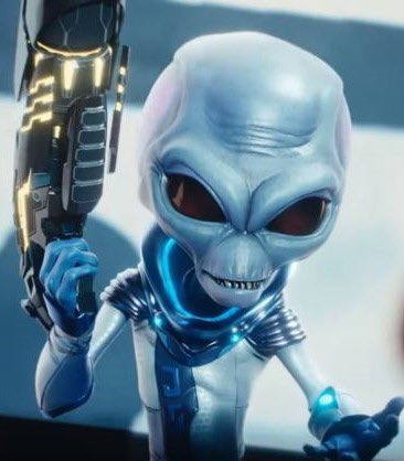 Pezboy715's tweet photo. Anyone else notice that both Rick Sanchez (Rick &amp; Morty) and the main character of the video game “Destroy All Humans!” are C-137? @JustinRoiland https://t.co/xMKO7TPBhH