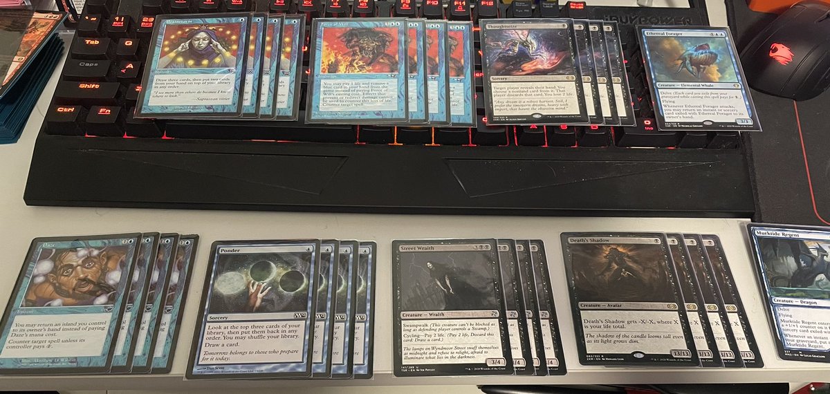 ArrgokGnoll's tweet photo. I never thought my commander beginnings would bring me here but………I love Thoughtseize and I need to try it in every format I don’t need to sell my house to play. #MTGLegacy #thoughtseize https://t.co/3rHt6fu6nr