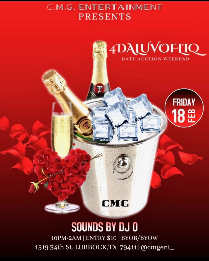 CMGENT_'s tweet photo. Make sure to find a CMG member or bottle girl to get a shot! I'm also hearing there's a pregame??👀

#4DaLuvofLiq https://t.co/PWcSP29uDi