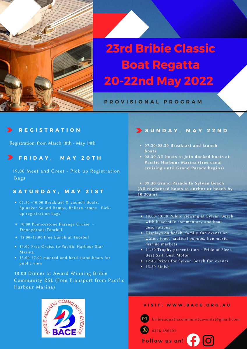 CAMMCOMMS's tweet image. Hey #ALC708 , just sharing my latest project - creating content and sharing the love for Bribie Classic Boat regatta. If you’re a boatie or know anyone who is, please share. Supporting a small regional event that would live some interstate visitors. #bribie