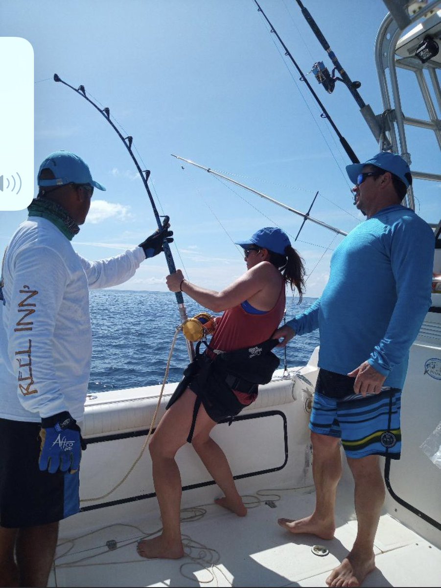 pam_reich's tweet photo. So much fun and way more work than I expected to reel in #offshorefishing #panama #reelinnpanama https://t.co/DcwkVjz8f8