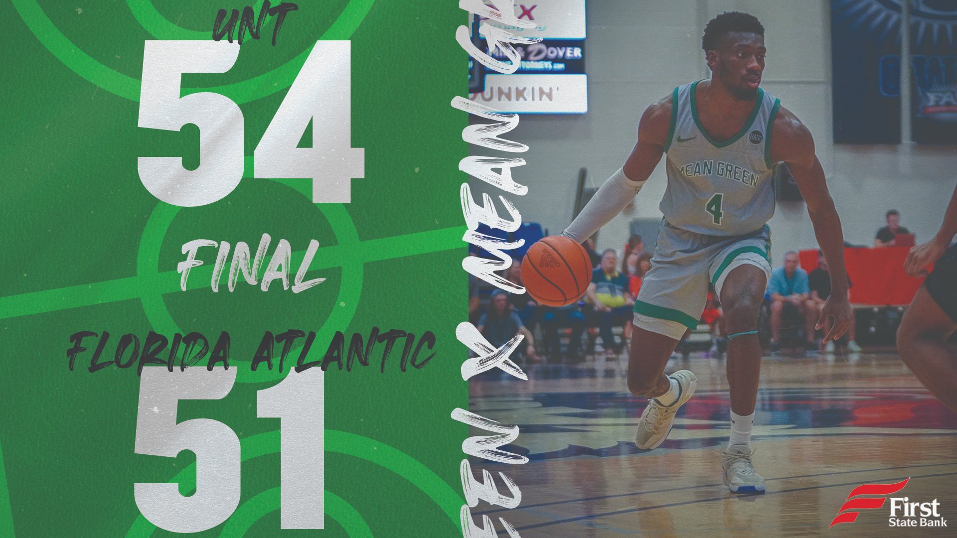 North Texas Basketball on Twitter: "🟢LIGHT THE TOWER🟢 That's 11 wins in a  row for your Mean Green and still undefeated on the road! 📊 Leaders Thomas  13 pts, 11 rebs Tylor: