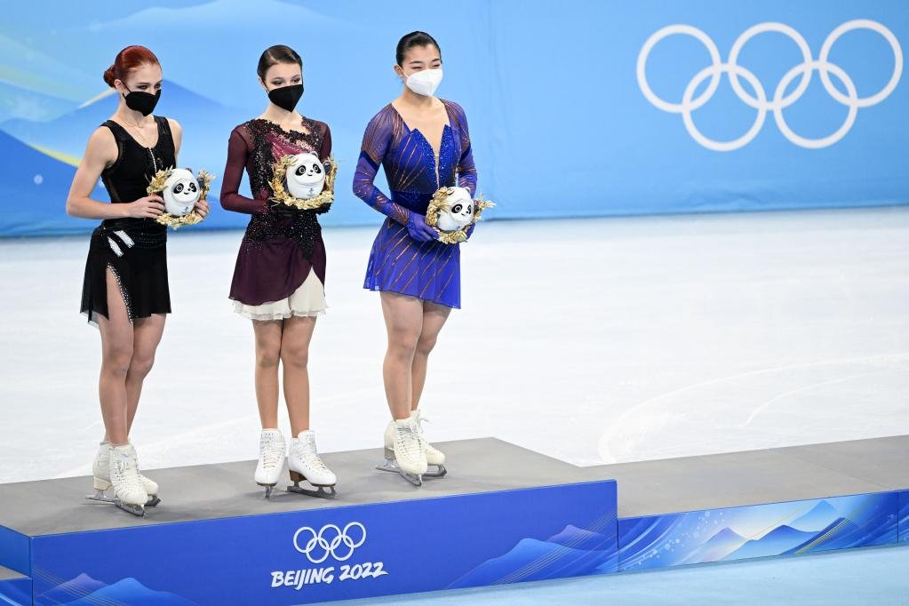 Последний день щербакова. Трусова Щербакова Валиева Олимпиаде в Пекине.