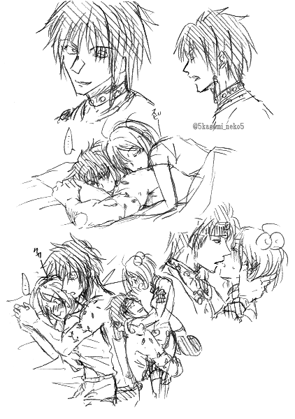 密着モゼノマ落書き 