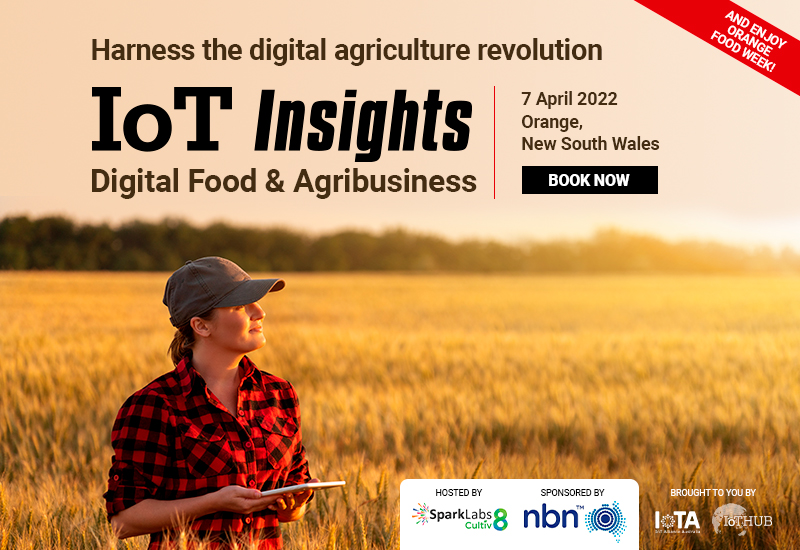 IoT Hub (@iothubanz) on Twitter photo Join us in Orange, NSW on April 7 for insights about connectivity, on-farm digital adoption and ROI from AgTech Internet of Things. Orange FOOD Week is on then too, but accommodation's selling fast! Learn more:bit.ly/3oVwX2M <a href="/IoTAA1/">IoTAA</a> <a href="/NBN_Australia/">nbn® Australia</a> <a href="/SCultiv8/">Sparklabs Cultiv8</a> Join us in Orange, NSW on April 7 for insights about connectivity, on-farm digital adoption and ROI from AgTech Internet of Things. Orange FOOD Week is on then too, but accommodation's selling fast! Learn more:bit.ly/3oVwX2M <a href="/IoTAA1/">IoTAA</a> <a href="/NBN_Australia/">nbn® Australia</a> <a href="/SCultiv8/">Sparklabs Cultiv8</a>
