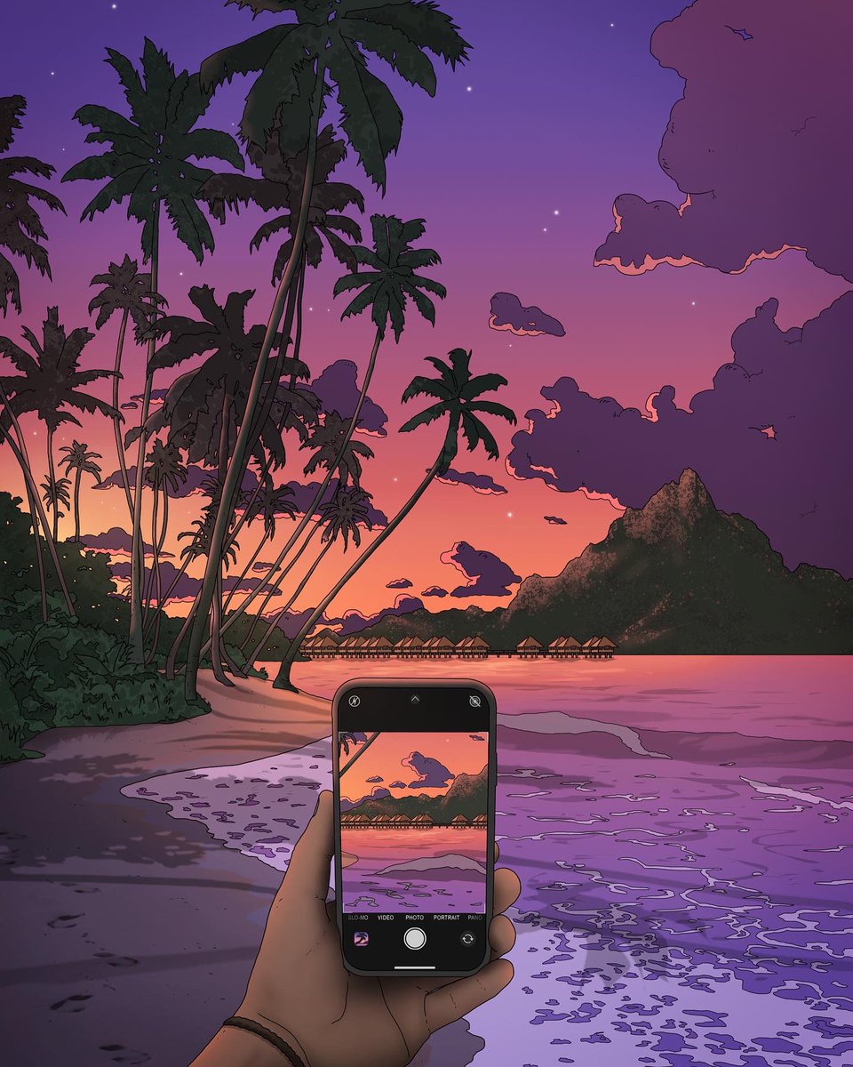 AnarkyDesigns's tweet photo. Serenity, AnarkyArt 2022
#illustration #digitalart #art #sunset https://t.co/GfcuqatnuR