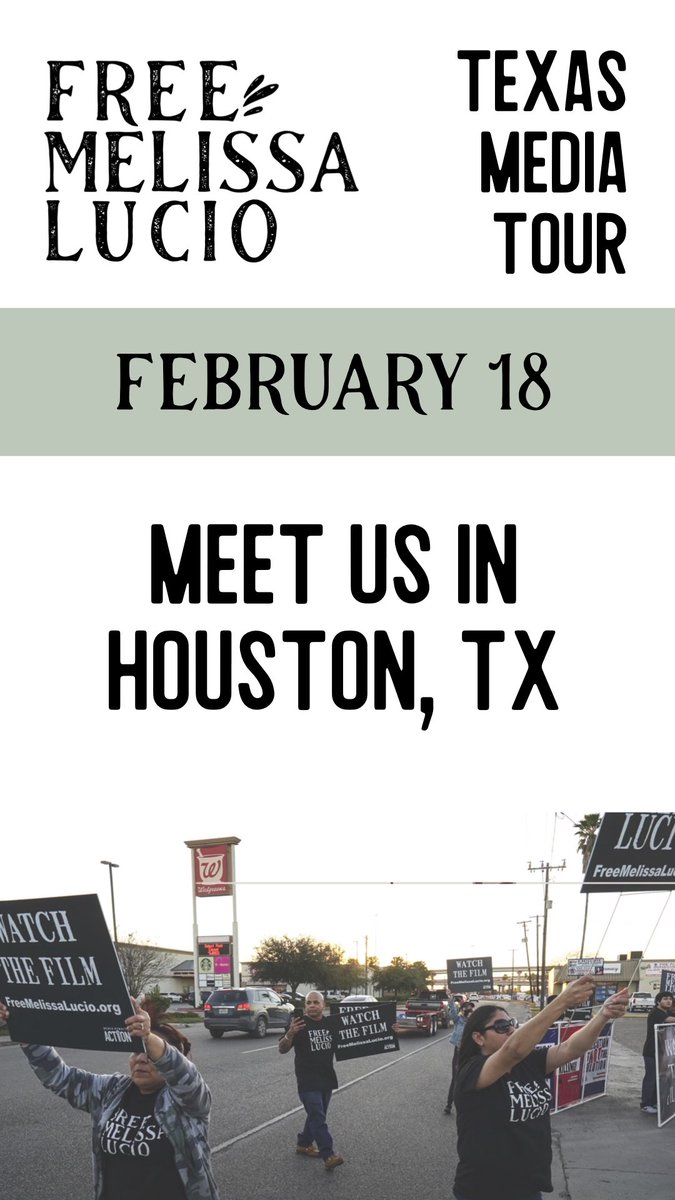 freemellucio's tweet photo. Join us tomorrow morning in Houston for our gathering &amp; press release beginning at 11am!
1201 Franklin St, Houston, TX 77002
#FreeMelissaLucio @DeathPenaltyAct @SabVanTassel @TexasVsMelissa 

https://t.co/rfp5V6o32u https://t.co/NKe1LnLxnx