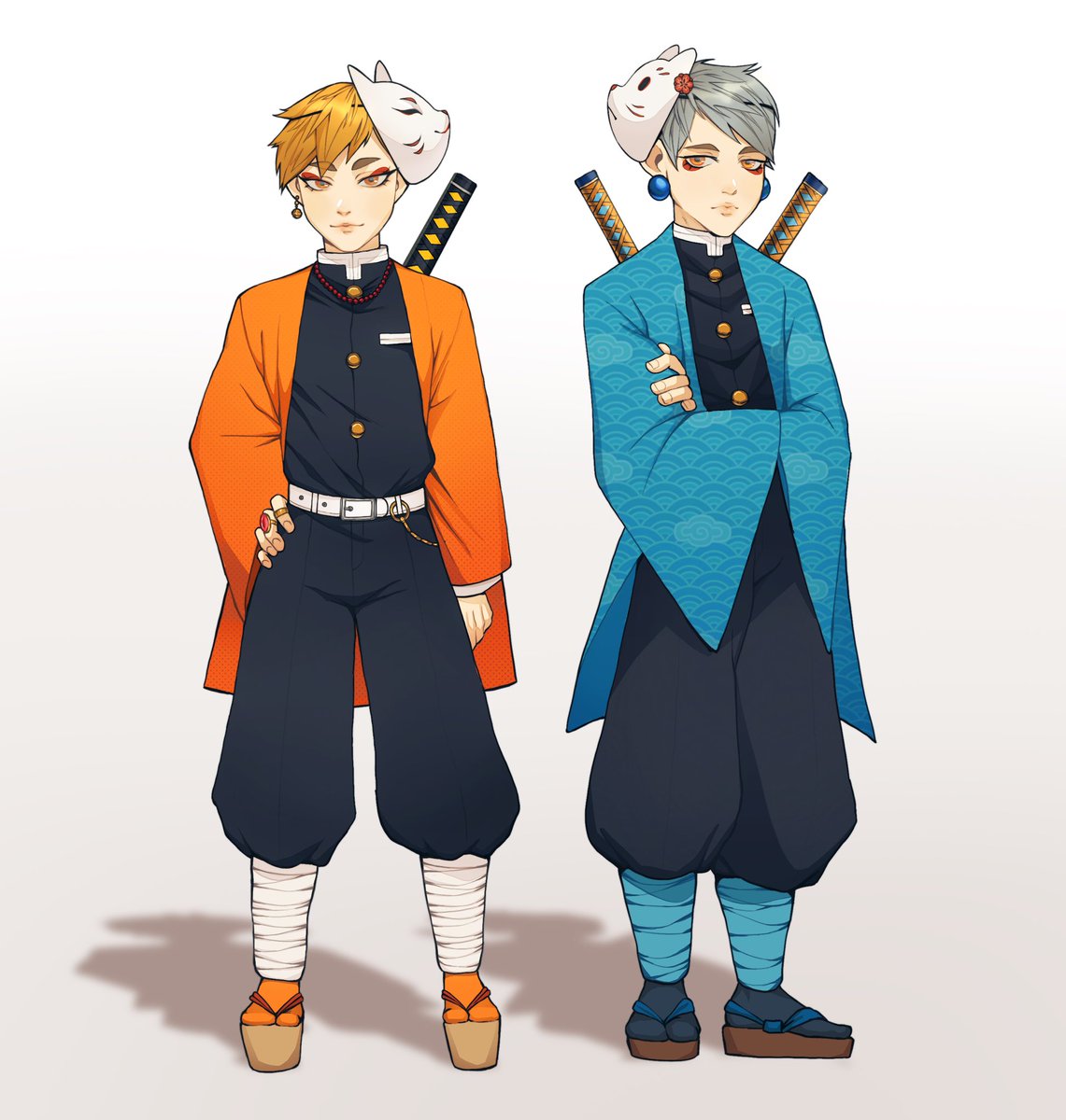 088hwo0's tweet photo. Kimetsu no Yaiba X Miya twins by me✌️
 #kimetsunoyaiba #haikyuu https://t.co/VDb2k64Kdl