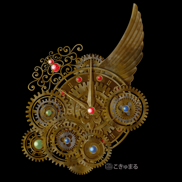 スチームパンク素材のオーダーで描きました。 #イラスト #ファンタジー