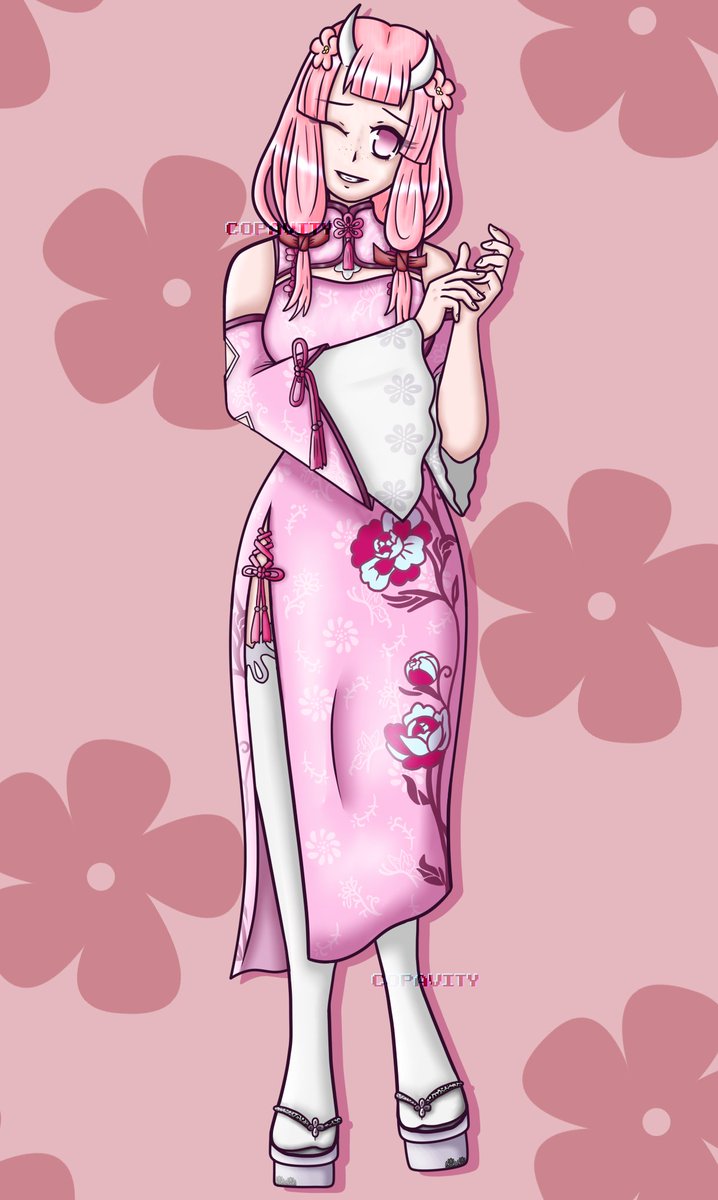 Its_CopavityVT's tweet photo. Up third for today's 'Fan Art Friday' is @_SakiH_!
I absolutely LOVE the details on the dress and the overall design itself is really pleasing to the eyes! 👀
I hope you like your Fan Art! 💜
#DrawSaki | #ENVtuber | #Vtuber | #VTuberEN https://t.co/M0xJhfRPBR