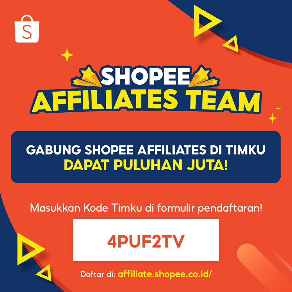maun_wonosobo's tweet photo. Yuk, gabung Shopee Affiliates Program di tim-ku buat dapat komisi PULUHAN JUTA!
Daftar Sekarang:https://t.co/4YlWMZanfX
Kode Tim:4PUF2TV https://t.co/rkYkd43QoZ