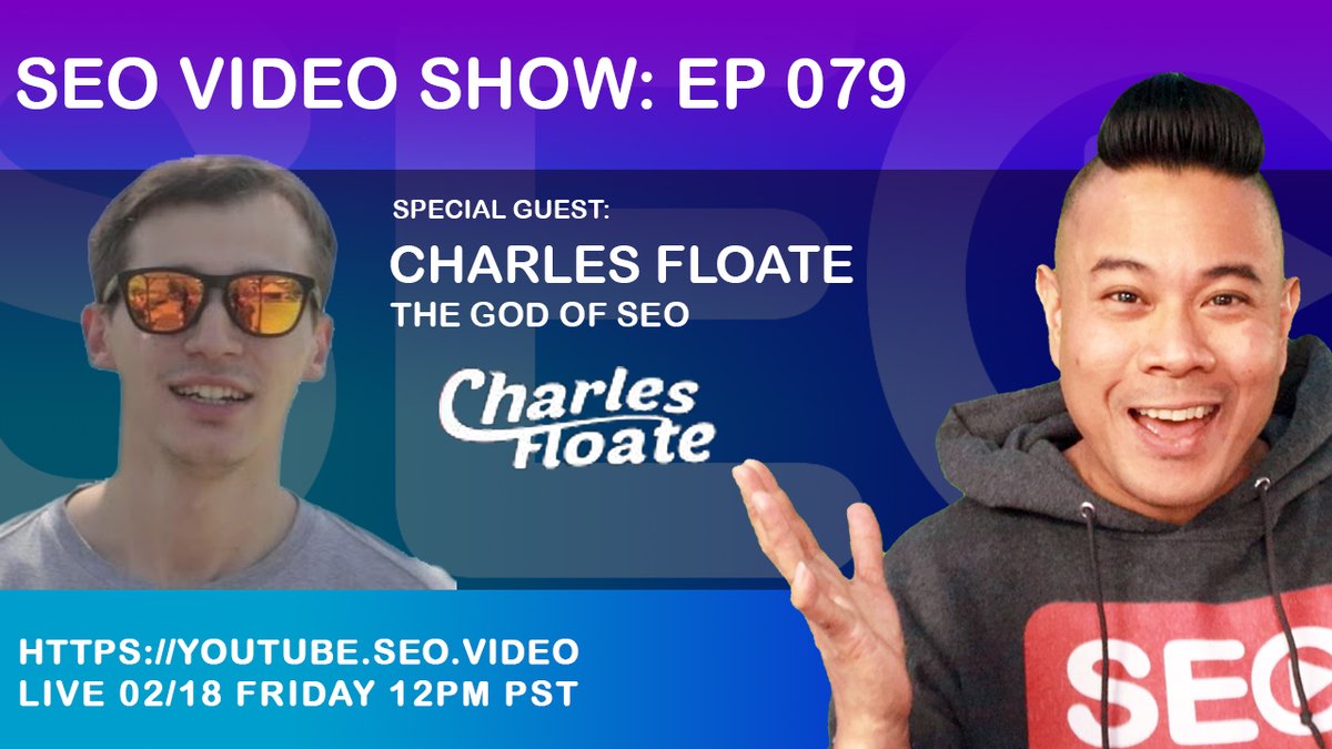 paulandre's tweet photo. Ready to meet the "God of SEO"? Join @paulandre and @Charles_SEO FRI at 12pm PST! https://t.co/WLB8lIQupW https://t.co/LxIG8E7B0e
