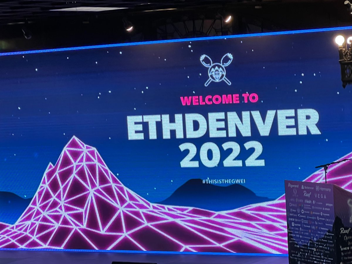 EthTrustCo's tweet photo. hello ETHDenver!
#ETHDenver https://t.co/n75l1NfPt0