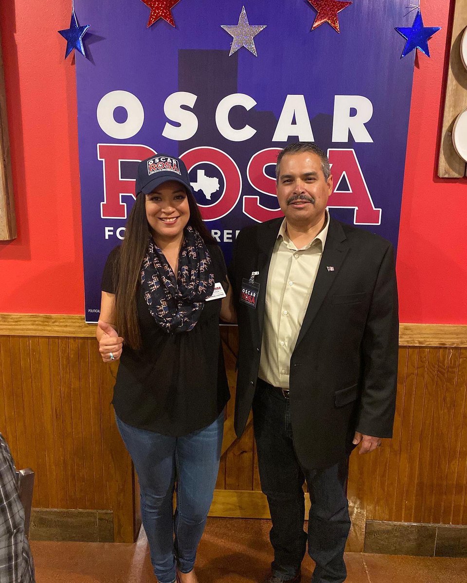 Adrienne4Merica's tweet photo. @oscarfortx is a self made businessman, good father & husband & a man of faith & integrity who will never forget where he comes from! He's from #ElsaTx which is where my grandfather is from. He's successful at what he does but still humble with a heart to serve. #VoteRed #Dist35 https://t.co/Cx3U23NKEY