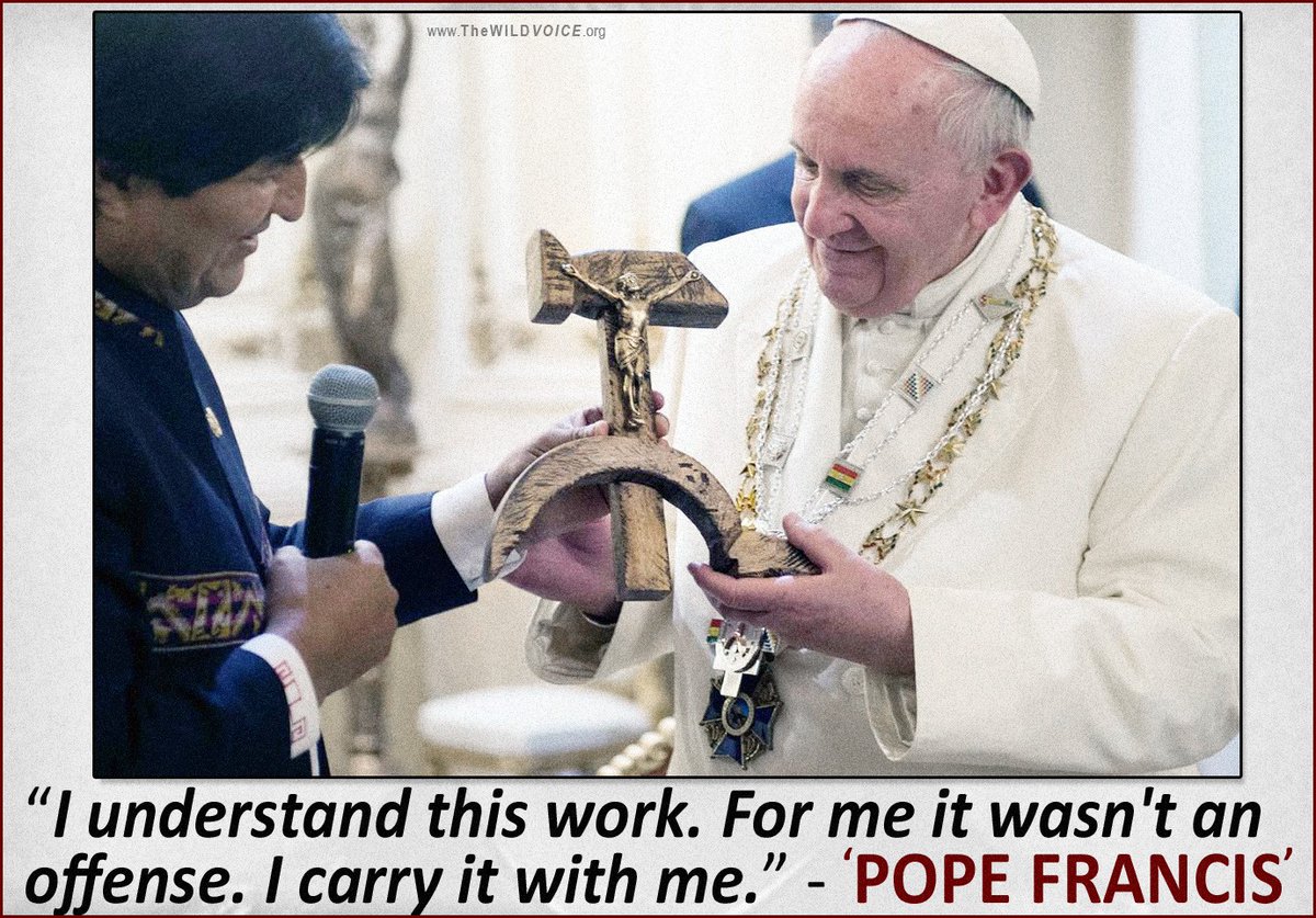 No offense here.
-FALSE PROPHET #PopeFrancis 

CHRONOLOGY OF FRANCIS QUOTES
thewildvoice.org/pope-francis-c…

#Catholic #CatholicTwitter