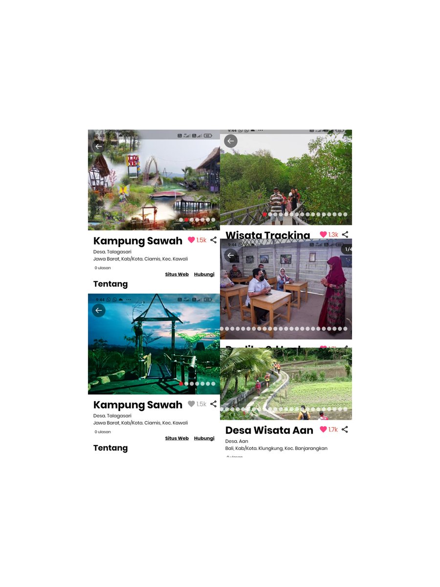 151Kak's tweet photo. Hai, Aku membagikan wisata dari aplikasi Desa Wisata Nusantara
https://t.co/5mymoAVKUe
@tppkemendes 
@TPPJateng 
@TppJepara 
@EviNurmila 
@farida318 
@Adibakrom3 
@SKadarini 
@cakimiNOW https://t.co/xTUTkTkbaV https://t.co/V1wHnlkJV5 https://t.co/97dWwbmW12