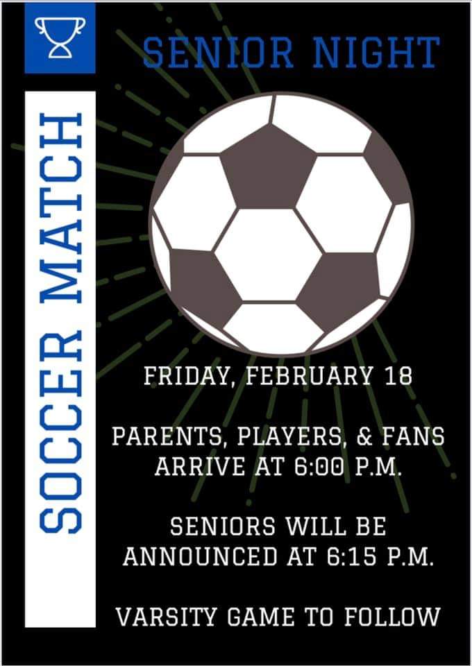 Come out tomorrow night to support our 9 seniors!!! 
<a href="/brookeann_10/">brooke mullins</a> <a href="/OliviaQuintani4/">Olivia Quintanilla</a> <a href="/libbiemayfield/">Libbie Mayfield</a> <a href="/meganthomassonn/">megan thomasson</a> <a href="/logan_stevens17/">logan</a> <a href="/yeoman_olivia/">Olivia Yeoman</a> <a href="/Emilyann077/">Emily Bobo</a> <a href="/peytonDstowe/">Peyton Stowe</a> <a href="/ChloeGr93670842/">Chloe Green</a>