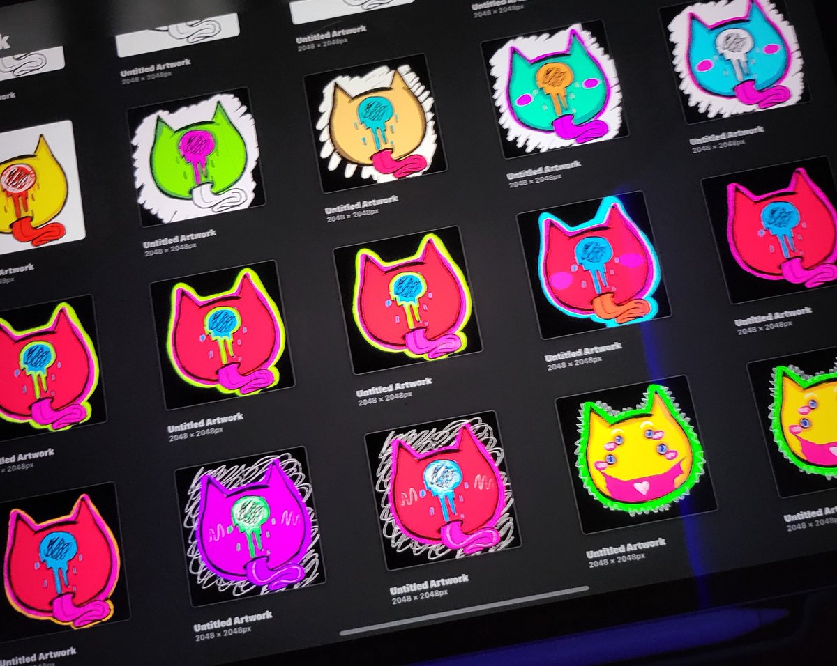 MindMonster_NFT's tweet photo. Work in progress photos of the upcoming collection! 
These little monsters will bridge the gap between @epicthundercat and @monstersofmind 😍

More information to come! https://t.co/PeKYDMTekl