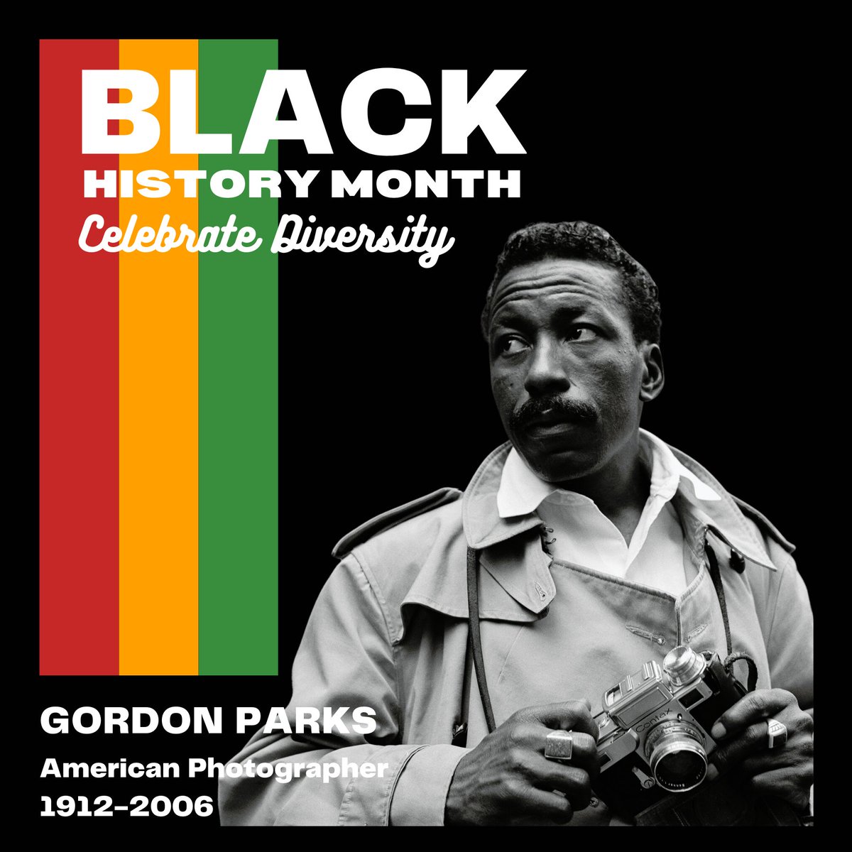TXDiversity's tweet photo. We continue to honor #BlackHistory.

Gordon Parks was the first Black American on the staff of LIFE magazine. He used his camera as a weapon against poverty, racism, and all sorts of social wrongs.

#txdc #diversity #BHM2022 https://t.co/7GKWUaQOrq