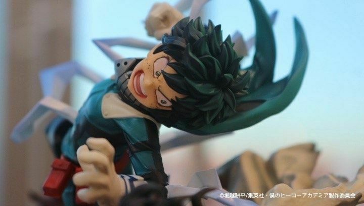 S Fire エスファイア 公式 予約受付中 臨場感溢れる表情 二人の距離感まで忠実に表現しています 是非その目でお確かめください Tvアニメ 僕のヒーローアカデミア スーパーシチュエーションフィギュア 緑谷出久vs ステイン 公式サイト