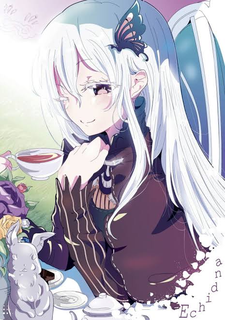 Чай ехидны. Ехидна Ре Зеро. Ехидна Ре Зеро арт. Re Zero ведьма ехидна. Ре Зеро ехидна и Сателла