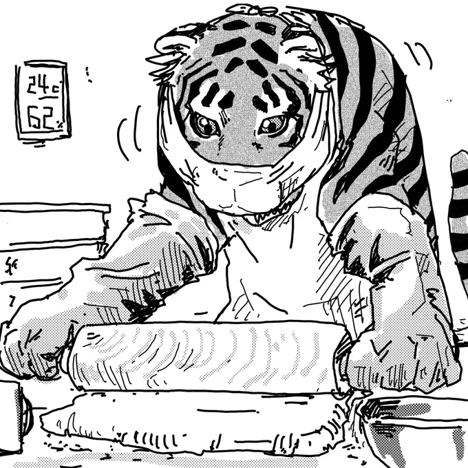作業中
#ラーメン赤猫 