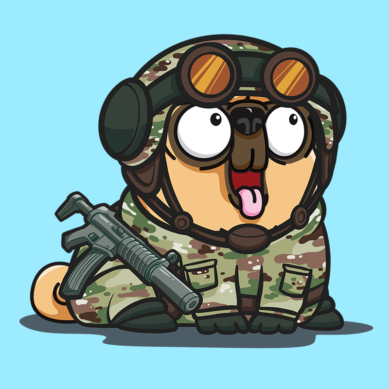 whaddapug's tweet photo. Whaddapug #002

The Military Whaddapug

Available now on opensea
https://t.co/k0epEjdk6V

0.009 ETH polygon blockchain

#nft #nftart #nftcollector #nftartists #nftdrop #roadmap #nftcollectibles #opensea #nftmagazine #nftcommunity https://t.co/s6Yoiin98m