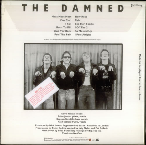 PunkRockStory's tweet photo. 45 years ago
Damned Damned Damned is the debut studio album by English punk rock band the Damned, released on this day in 1977 as the first full-length album released by a UK punk group

#punk #punks #punkrock #oldschoolpunk #thedamned #history #punkrockhistory #otd https://t.co/4HKlJBktoD