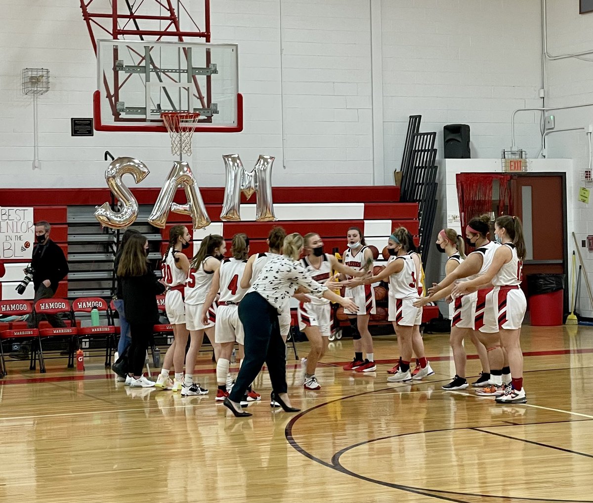 Senior Night ❤️🏀❤️
<a href="/Wamogo_School/">Wamogo Regional High School</a> 
<a href="/AthleticsWamogo/">Wamogo_Athletics</a>