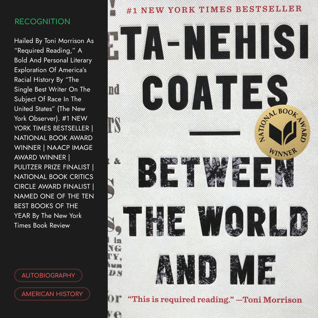 readonmonocle's tweet photo. Ta-Nehisi Coates offers a powerful new framework for understanding our nation's history and current crisis. It is written as a letter to the author's teenage son about the feelings, symbolism, and realities associated with being Black in the United States. https://t.co/egnz8soypQ