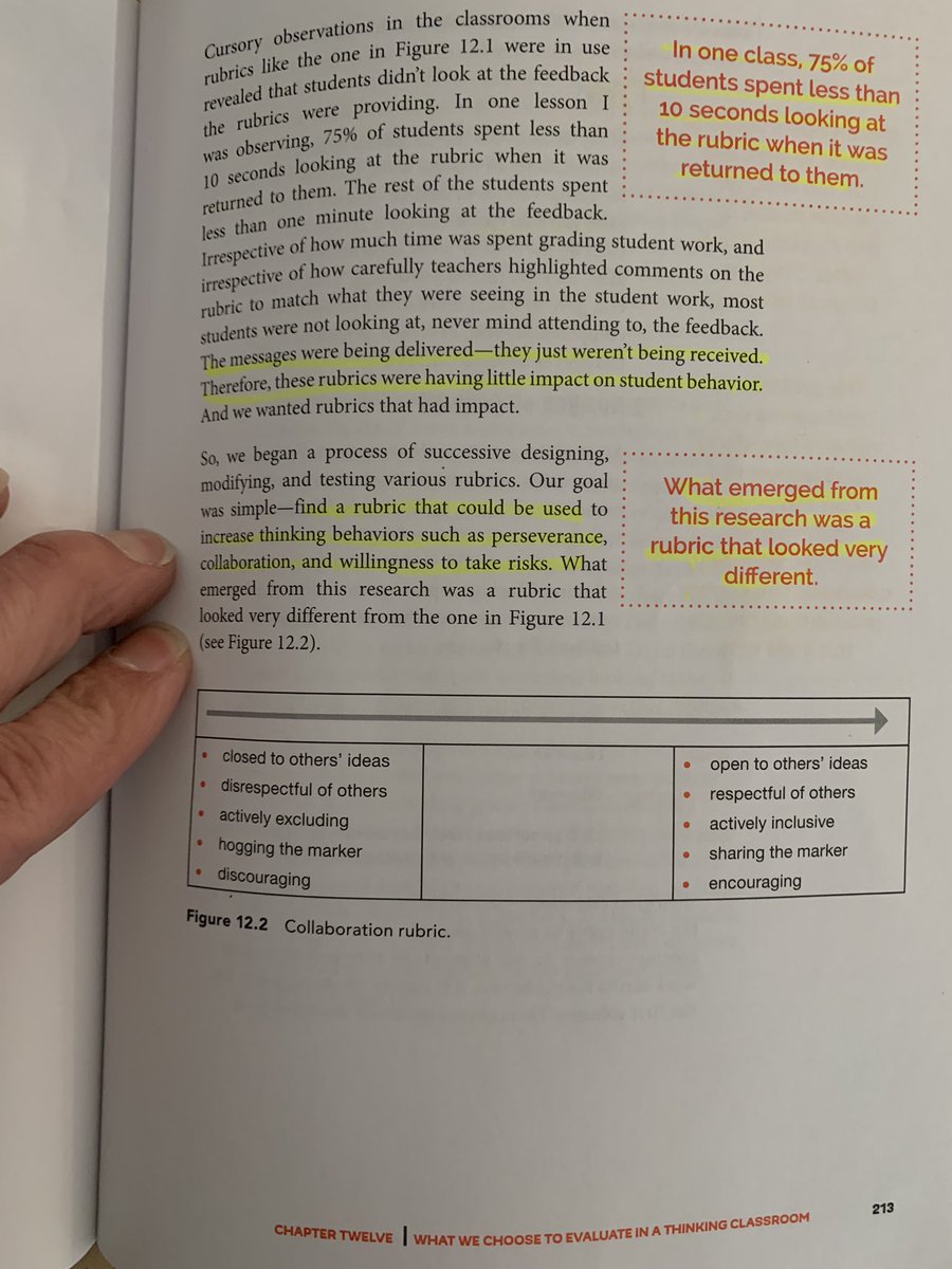 vendi55's tweet image. Another good day on the #thinkingclassroom journey. We had a great chat about collaborative groups. Ss came up with criteria to assess our group work. We changed it up w/ some ‘traditional’ workbook Qs. Ss seemed more focused &amp;amp; naturally formed some groups. #rcsdthinks @webbkyle