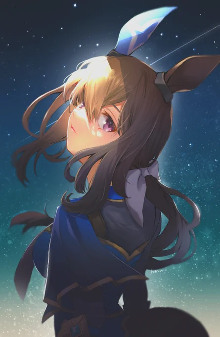 あの子に捧げる星を─── 
#アドマイヤベガ  #ウマ娘 