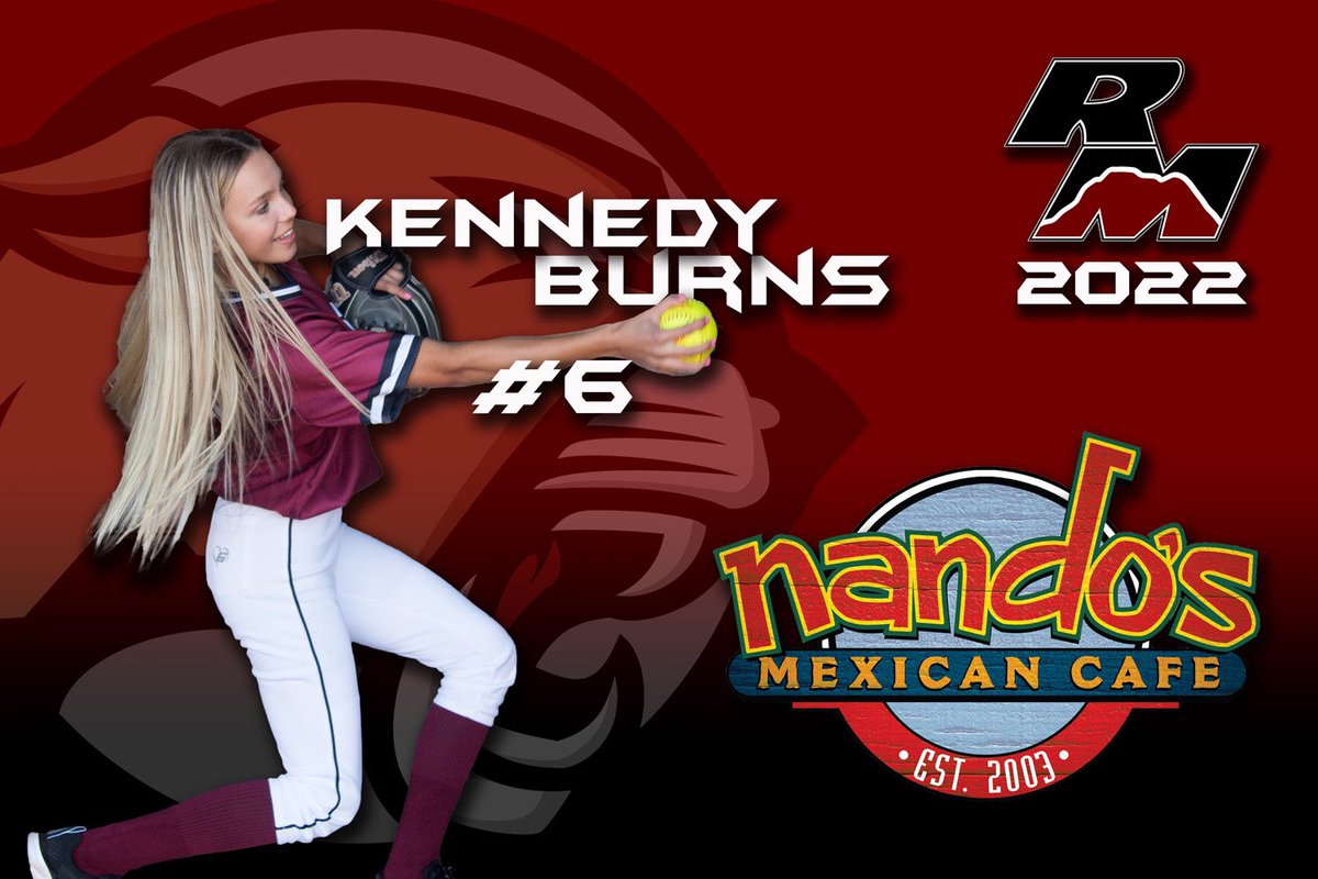 RMSoftballTeam's tweet photo. Thank you Nando’s Mexican Cafe for sponsoring #6 Jr Kennedy Burns #GoLions #mtnlionpride https://t.co/98nPb2EOMf