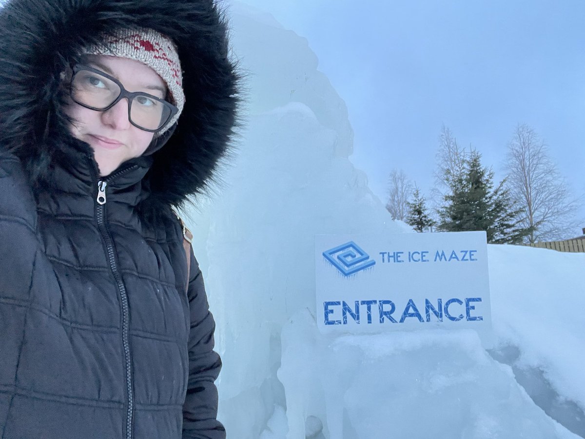 vtress29's tweet photo. Got lost in an #icemaze today. https://t.co/rzAAsFL2YA