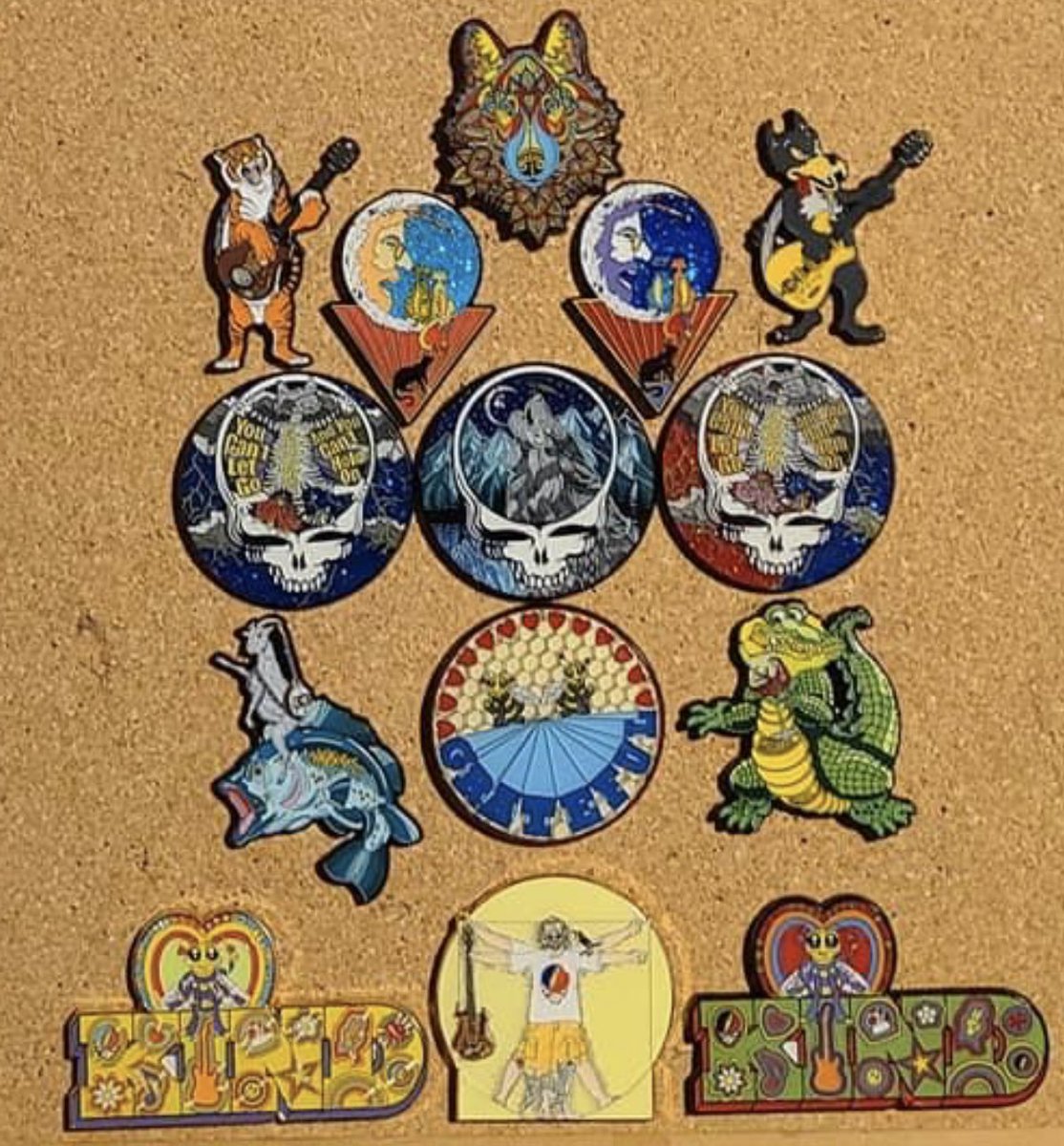 CaptTwelve's tweet photo. @JohnMayer as a deadhead you have to love Grateful Dead themed pins! Check out Rat Cat Ally on Facebook! https://t.co/R213uRmJbH https://t.co/cOg1vOiPV6