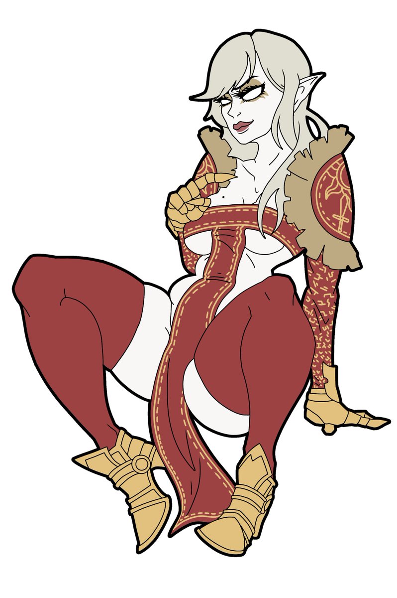 APhillywilly's tweet photo. The High Priestess.

#dungeonsanddragons #dnd #dndart #DnDcharacter #art https://t.co/I21s3wykHv