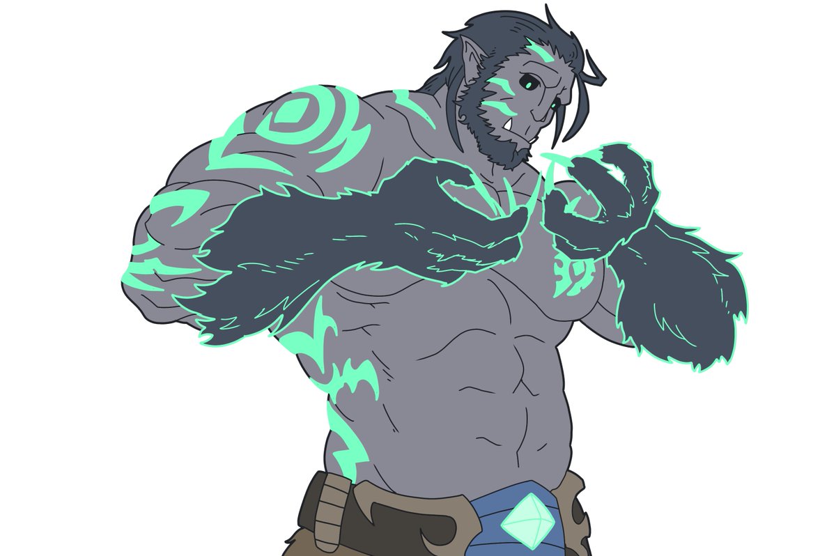 APhillywilly's tweet photo. Character based off the words "Gamey" and "Macho".

#art #originalcharacter https://t.co/y2bGpSVts8