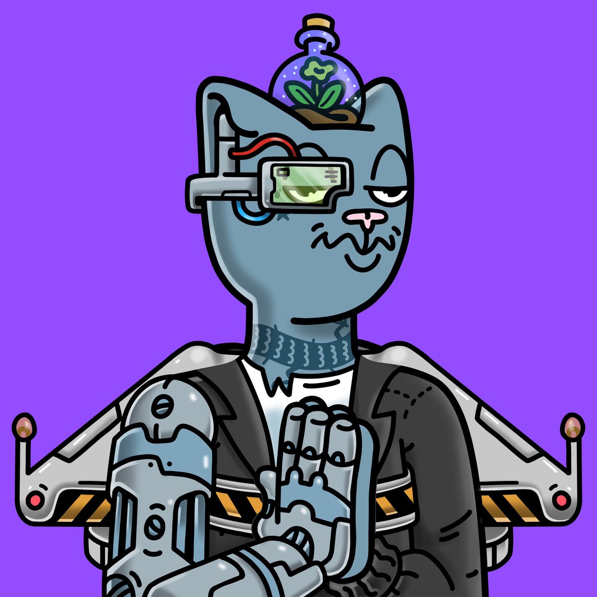Crypto kitty, is pleased with himself being an early investor in blockchain technology, he got first dibs on body modifications and upgrades. Still he seeks ZEN.

5 WL spots #giveaway🔥

1️⃣ follow @zencats_nft 

2️⃣ ❤️ RT, tag 2  

3️⃣ Join discord 

Gleam👇
gleam.io/OKoQ4/zencats-…
