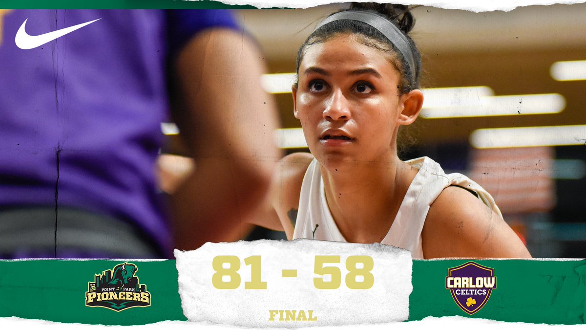 🏀 That's a win! Pioneers roll past Carlow behind a 28-9 first quarter. Big games for Mitch &amp; Rinn 🔥💪💯

📊 Stats Leaders:
Burns 28 pts (7-12 3pt), 5 reb, 4 ast, 4 stl
Rinn 27 pts (10-15 FG) &amp; 12 reb
Seneta 8 pts (2-3 3pt FG)
Lutz 10 reb &amp; 4 blk
Petit 7 ast

#PPUWBB #PPUHOOPS