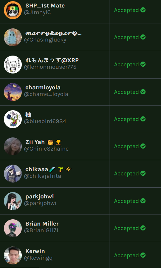 unvaxcoin's tweet photo. Congratulations to the 10 Winners🎉

@chikajafrita
@chame_loyola
@JimnylC
@Chasinglucky
@lemonmouser775
@bluebird6984
@ChinieSzhaine
@parkjohwi
@Brian181171
@Kewingq

Please DM us your XRP address within 48H, we will send each of you 500,000 #UVX

Thank you all for participating! https://t.co/jZSev52yEk
