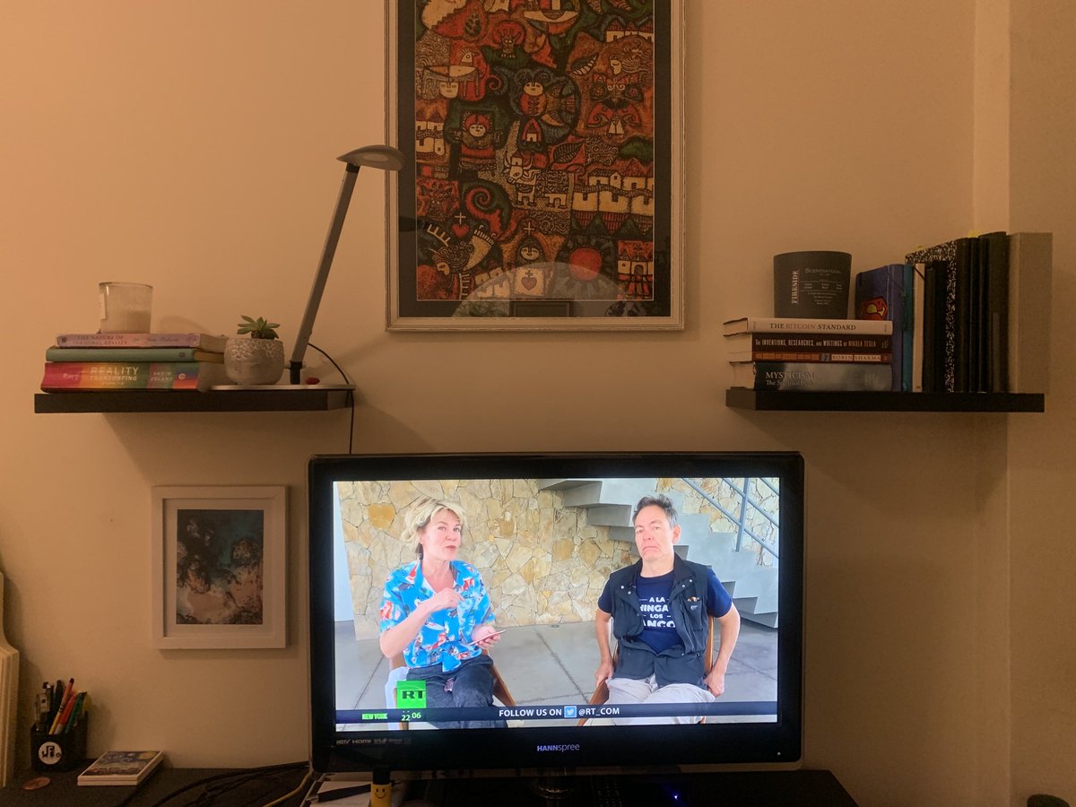 JFRomero1113's tweet photo. Watching my Favorite show this evening. @maxkeiser @stacyherbert #keiserreport #bitcoin https://t.co/LBefwU9vaL