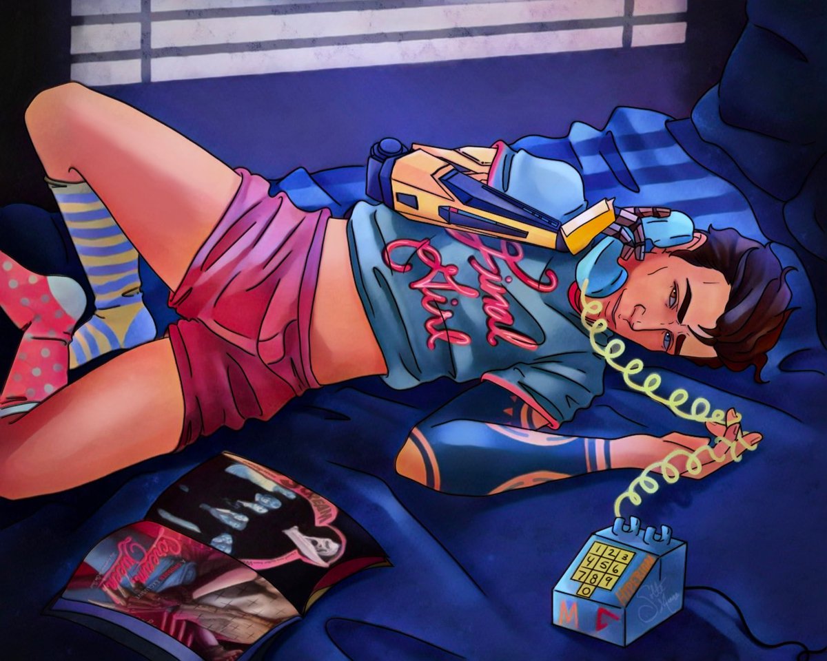 Rhys had to convince the bf to plug in this ancient technology so he could live out his horror movie fantasy. 

Kats already in the house🔪 🩸