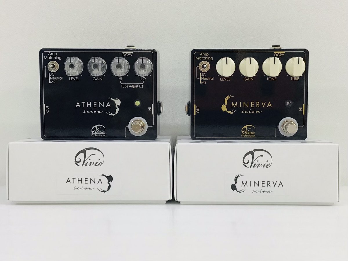 新製品入荷】本日発売のVivieの新製品、 『ATHENE scion』と『MINERVA