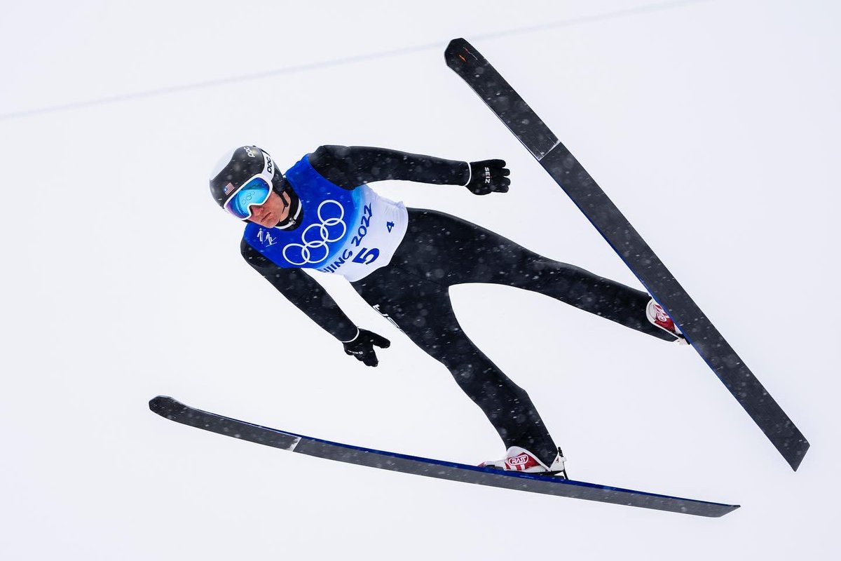 usanordic's tweet photo. A lot to be proud of from Nordic Combined’s final competition in Beijing:

🇺🇸 Highest finish in the team event since Sochi 2014.

🇺🇸 Overall second fastest time of any team.

🇺🇸 Taylor Fletcher recorded fastest time of any competitor. 

#Beijing2022 #Olympics #NordicCombined https://t.co/qyNtVfT0ap