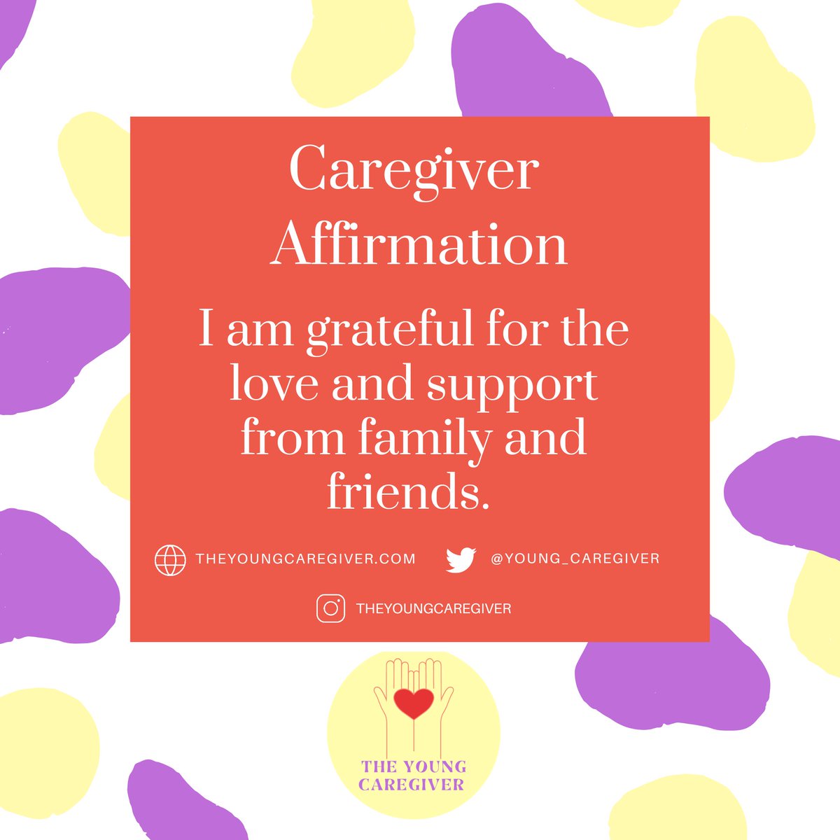 If you have a village appreciate your village. Your village can consist of paid or unpaid help. I still keep in contact with a few of the caregivers that helped with my parents. #theyoungcaregiver #caregiver #selflove #selfcare #caregiveraffirmations #respitecare