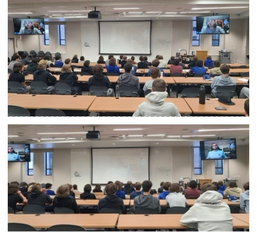 GrandviewWolves's tweet photo. Big “Thank You!!!” to @KevinGausman and Greg Bird for zooming with our entire program this afternoon. We sure appreciate them taking the time to encourage our guys as we get ready for the season! https://t.co/G0VPefqdcg