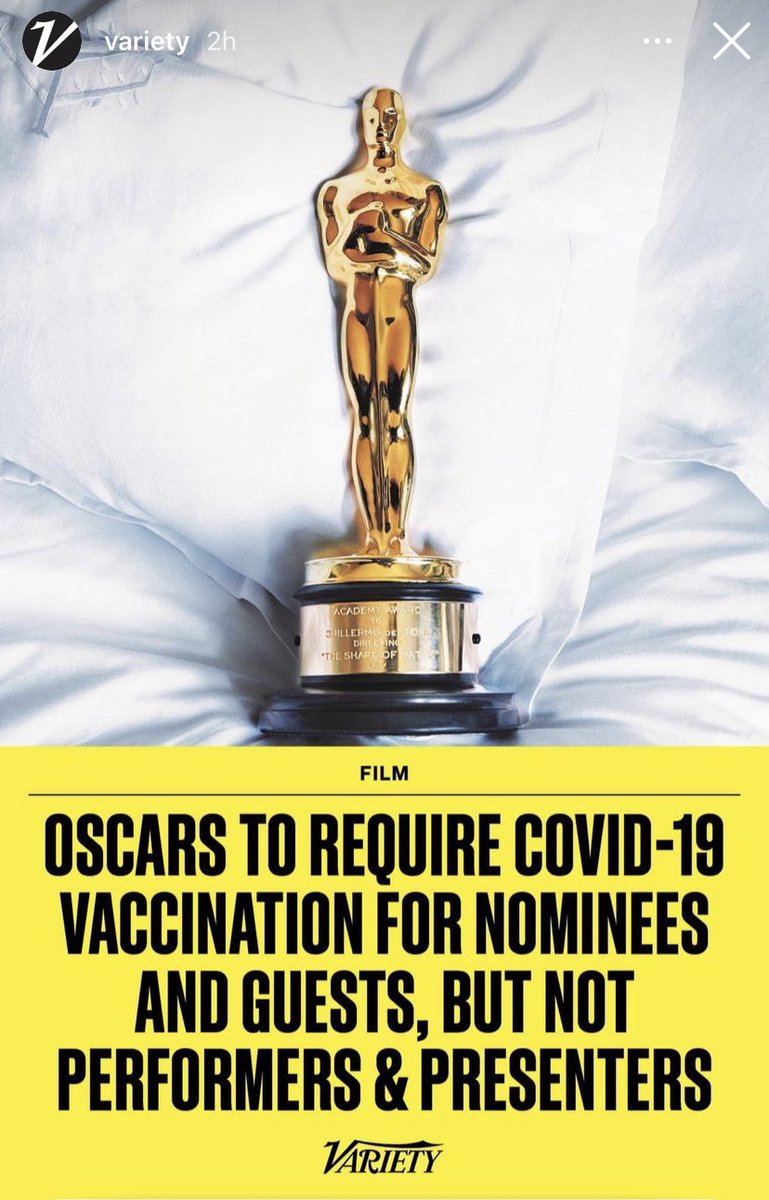 Because performers and presenters are above anyone else? <a href="/TheAcademy/">The Academy</a>